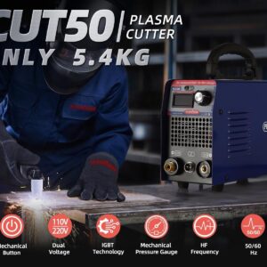 CUT50 50A Plasma Cutter, Dual Voltage 110V/220V