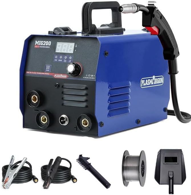 MIG200 3-in-1 Flux Core MIG Welder